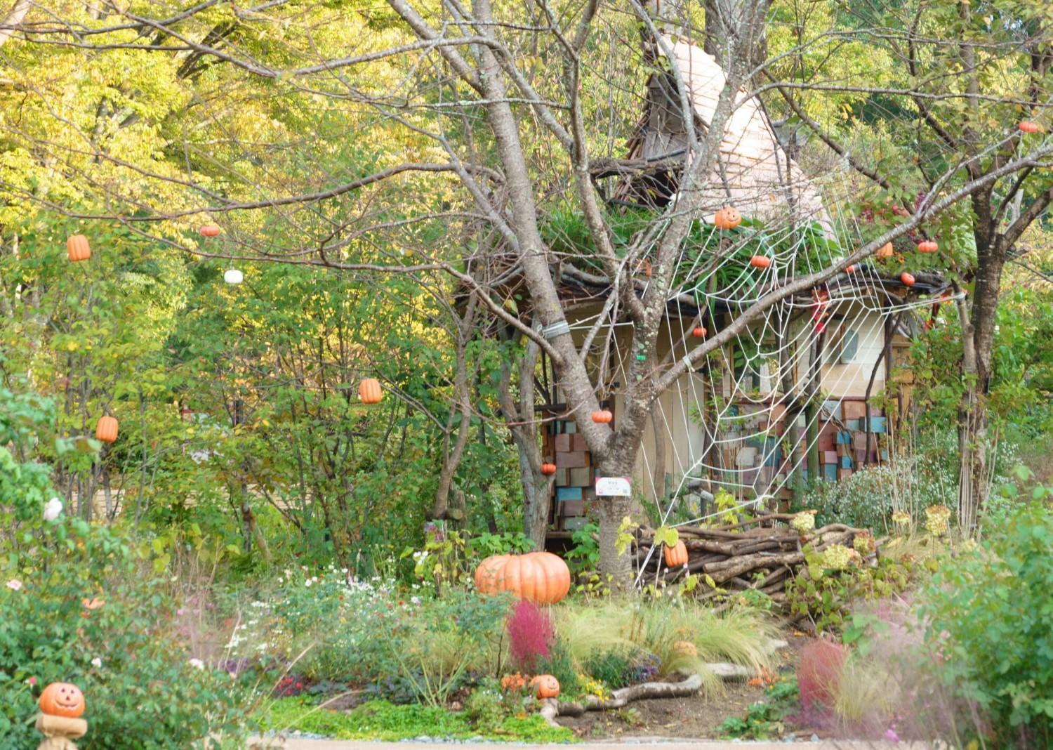 園内がハロウィン仕様に♪